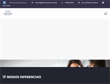 Tablet Screenshot of institutosensum.com.br